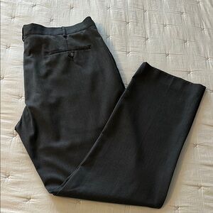 Men's Perry Ellis Portfolio dark gray slacks
